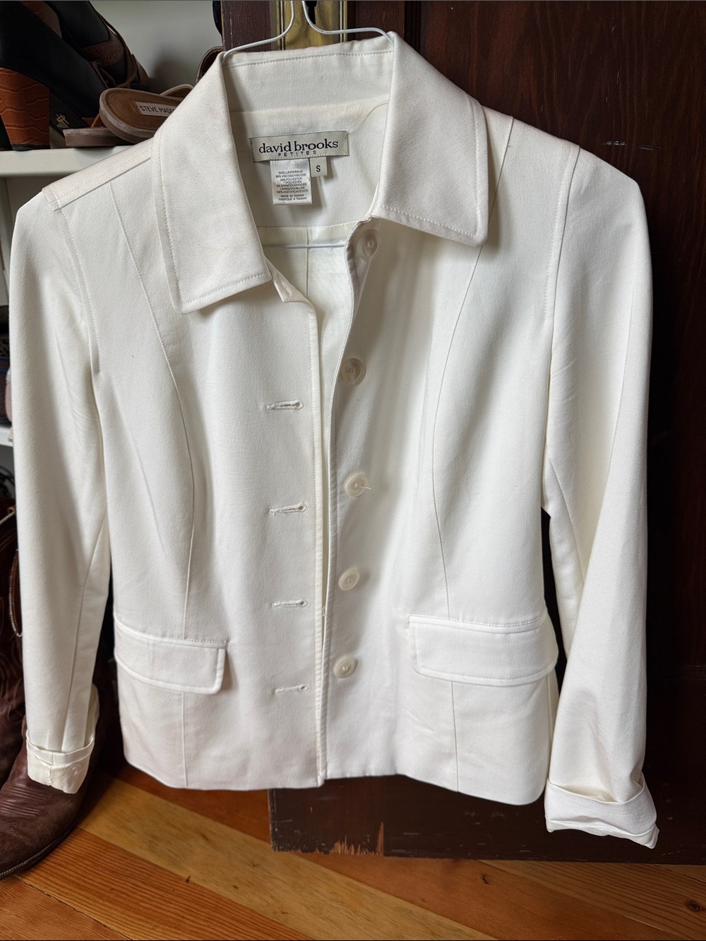 BOGO David Brooks Crisp White Blazer